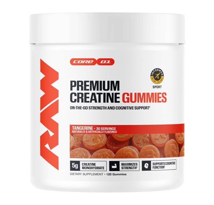 RAW CREATINE GUMMIES TANGERINE