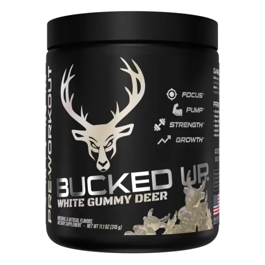BUCKED UP WHITE GUMMY DEER