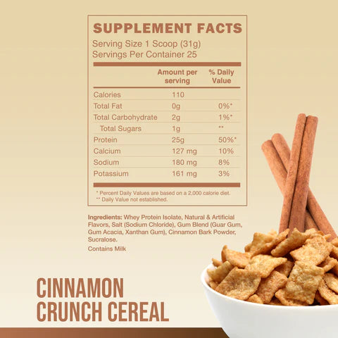CBUM ITHOLATE PROTEIN CINNAMON CRUNCH CEREAL