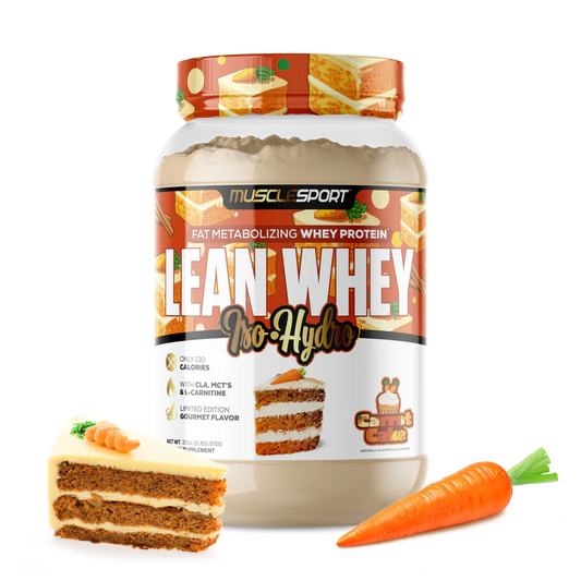 LEAN WHEY ISO HYDRO LIMITED EDITION CARROT CAKE