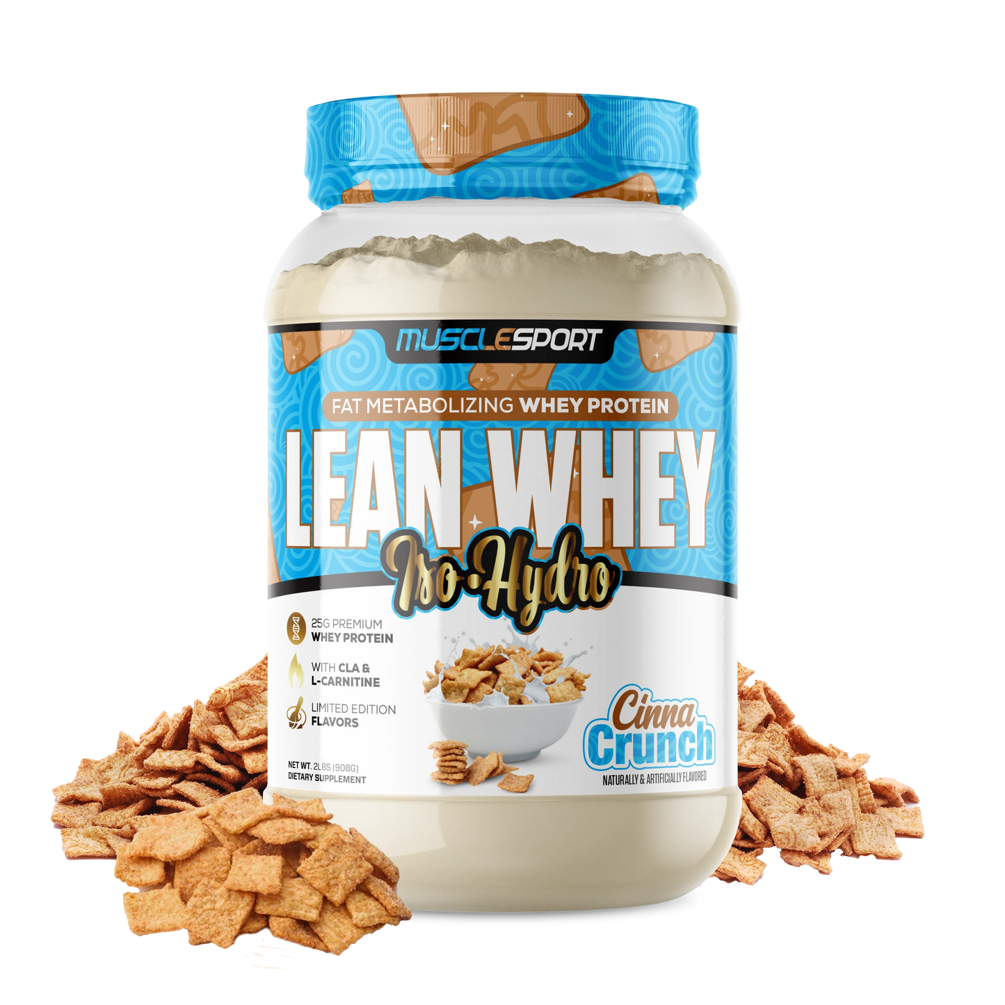 LEAN WHEY ISO HYDRO CINNA CRUNCH