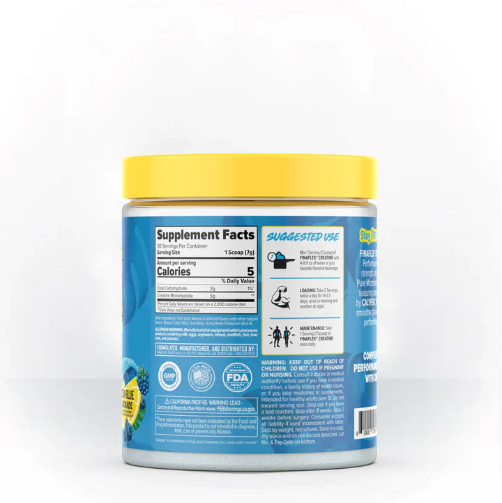 FINAFLEX CREATINE CALYPSO OCEAN BLUE LEMONADE