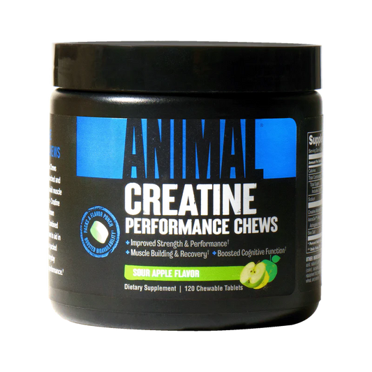 ANIMAL CREATINE CHEWS SOUR APPLE