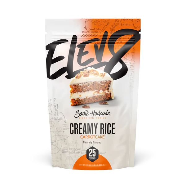 ELEV8 CREAMY RICE CARROT CAKE