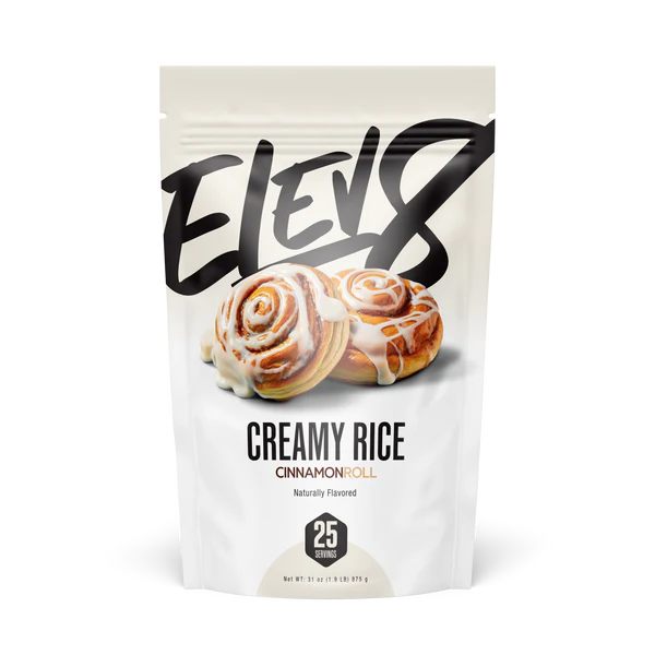 ELEV 8 CREAMY RICE CINNAMON ROLL