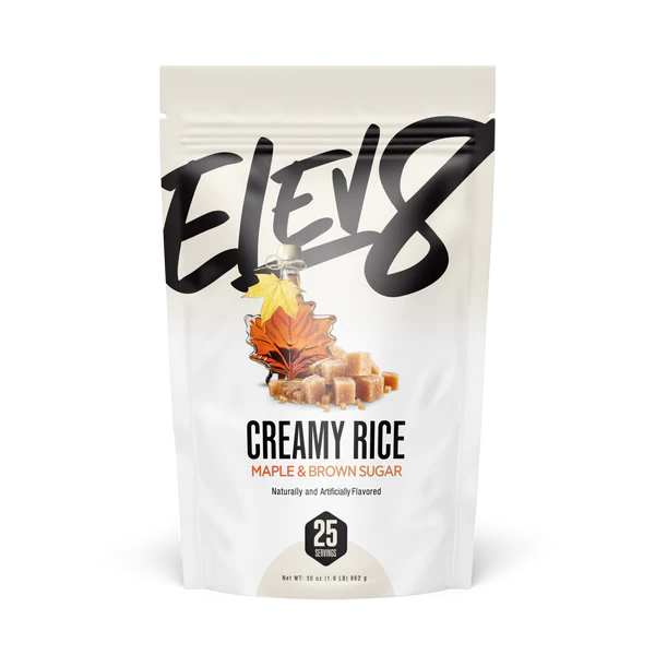 ELEV 8 CREAMY RICE MAPLE AND BROWN SUGAR