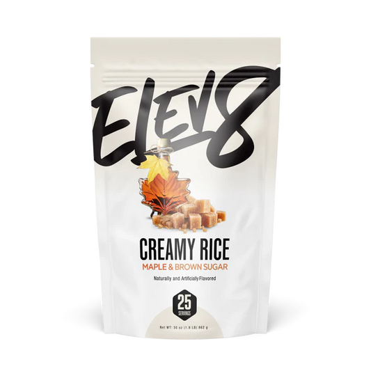 ELEV 8 CREAMY RICE MAPLE AND BROWN SUGAR