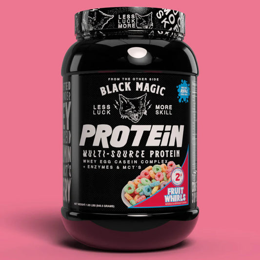 BLACK MAGIC PROTEIN FRUITY WHIRLS