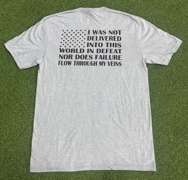 IRON HOUSE T-SHIRT HEATHER GREY