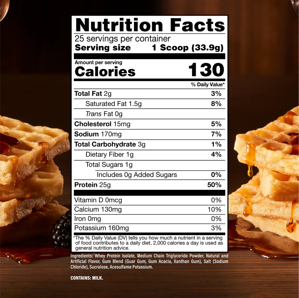 CBUM ITHOLATE PROTEIN MAPLE WAFFLE EH