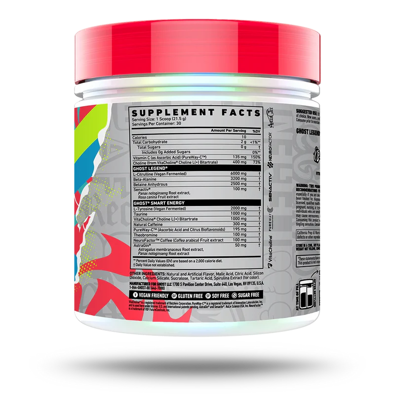 GHOST LEGEND BLUE RASPBERRY