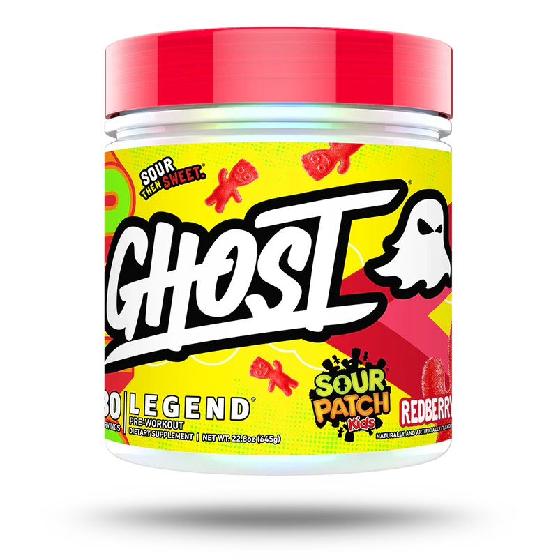 GHOST LEGEND SOUR PATCH KIDS REDBERRY