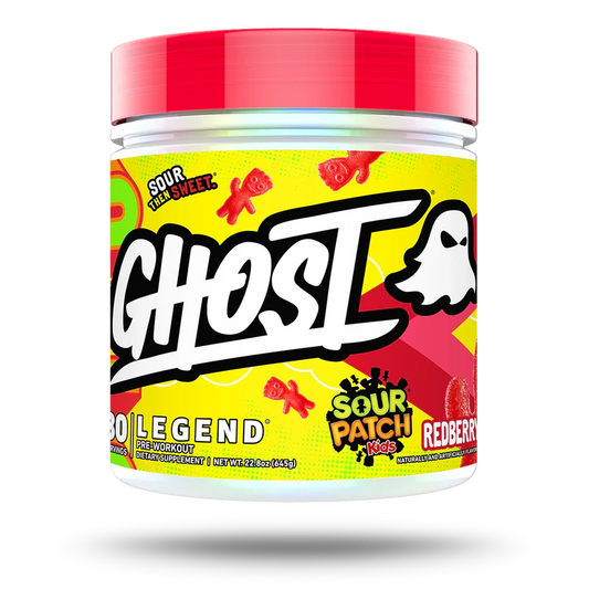 GHOST LEGEND SOUR PATCH KIDS REDBERRY