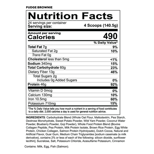 MRE FUDGE BROWNIE