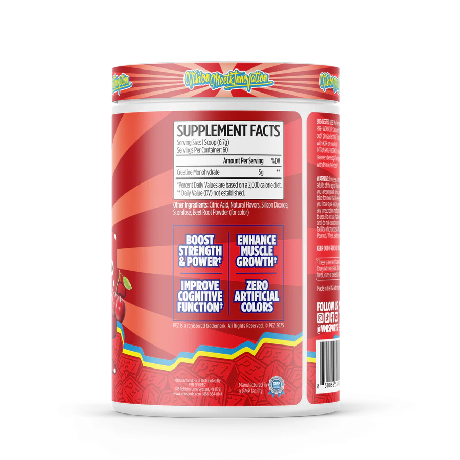 VMI CREATINE MONOHYDRATE PEZ CHERRY