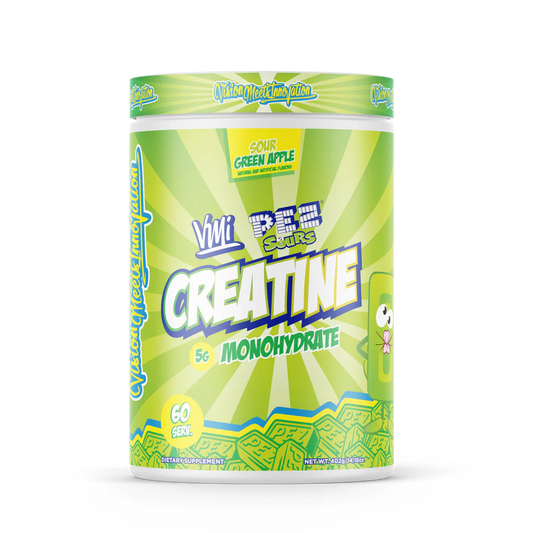 VMI CREATINE MONOHYDRATE PEZ SOUR GREEN APPLE