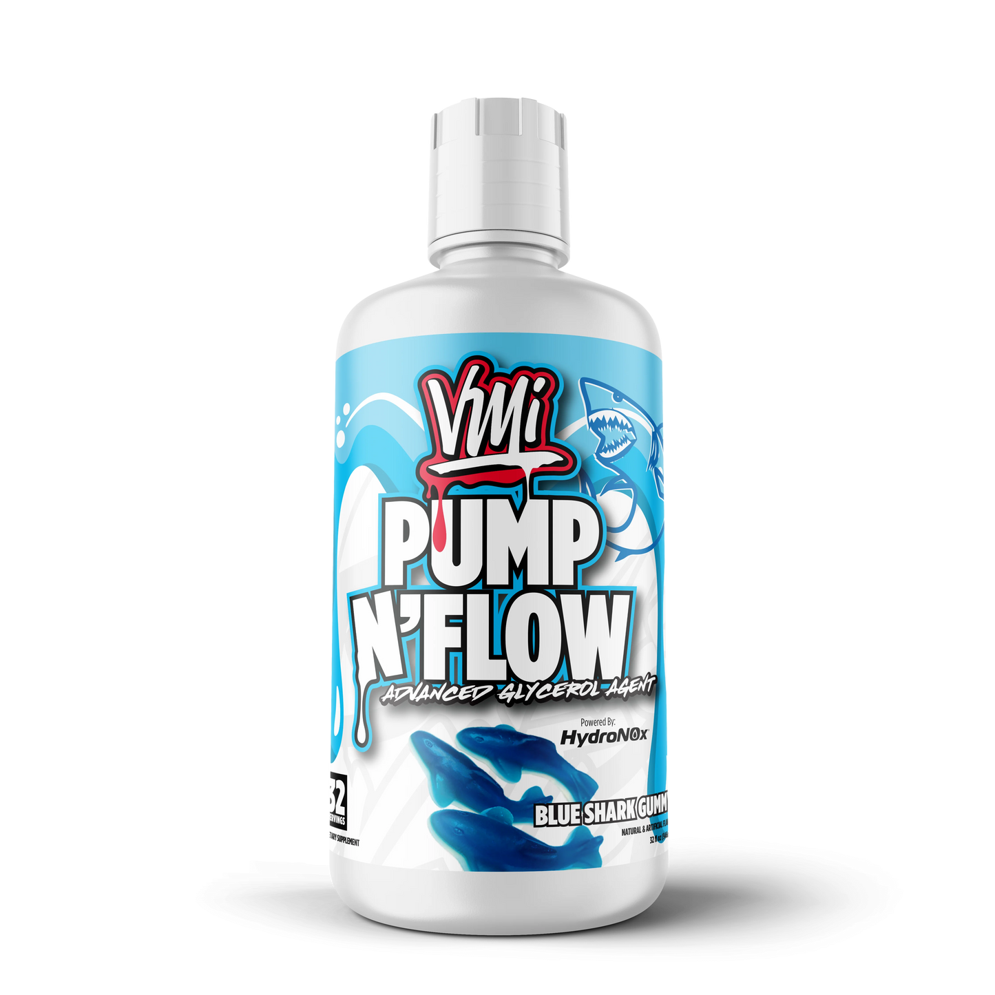 PUMP N' FLOW BLUE SHARK GUMMY