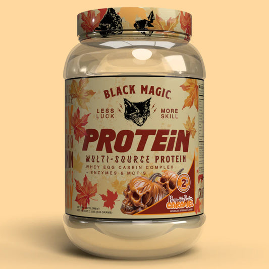 BLACK MAGIC PROTEIN PUMPKIN SPICE CARAMEL