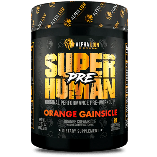 SUPER HUMAN PRE ORANGE GAINSICLE