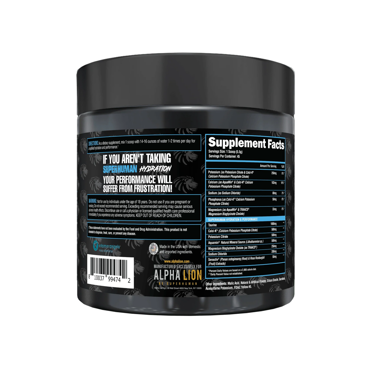 SUPER HUMAN HYDRATION LEMONARDO DA VINCI