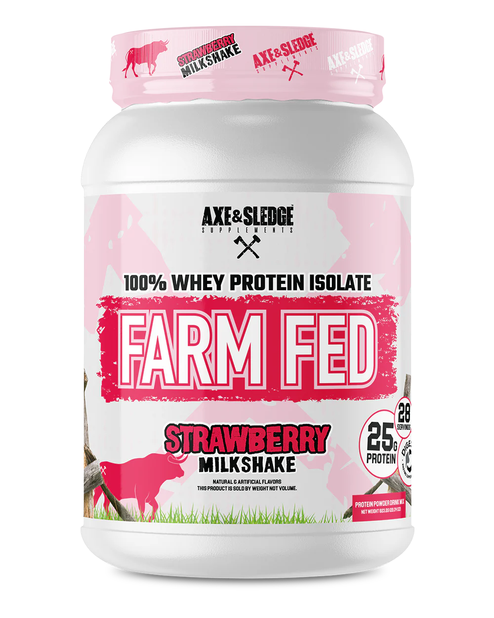 FARM FED STRAWBERRY MILKSHAKE