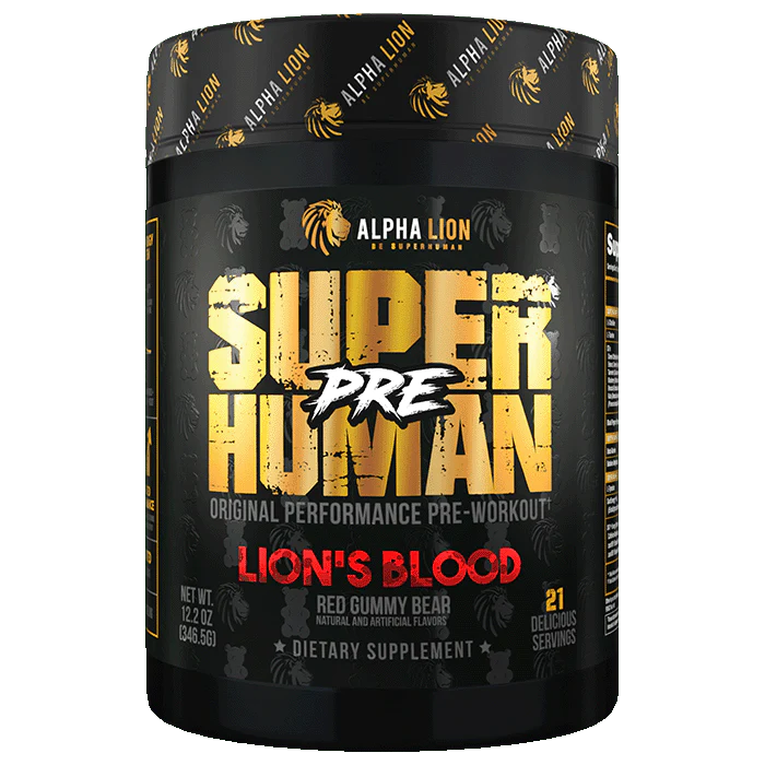 SUPER HUMAN PRE LIONS BLOOD