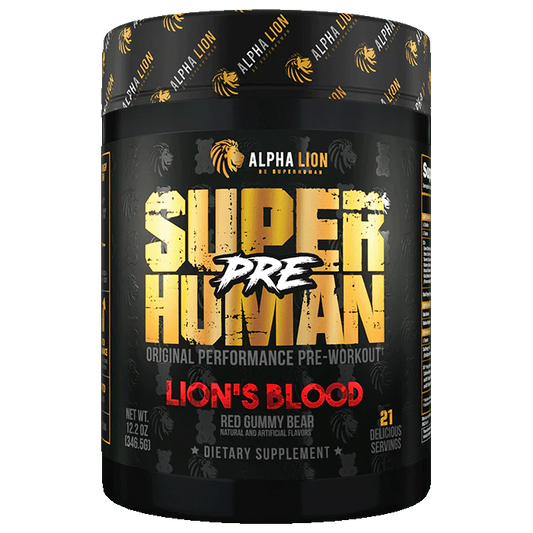 SUPER HUMAN PRE LIONS BLOOD