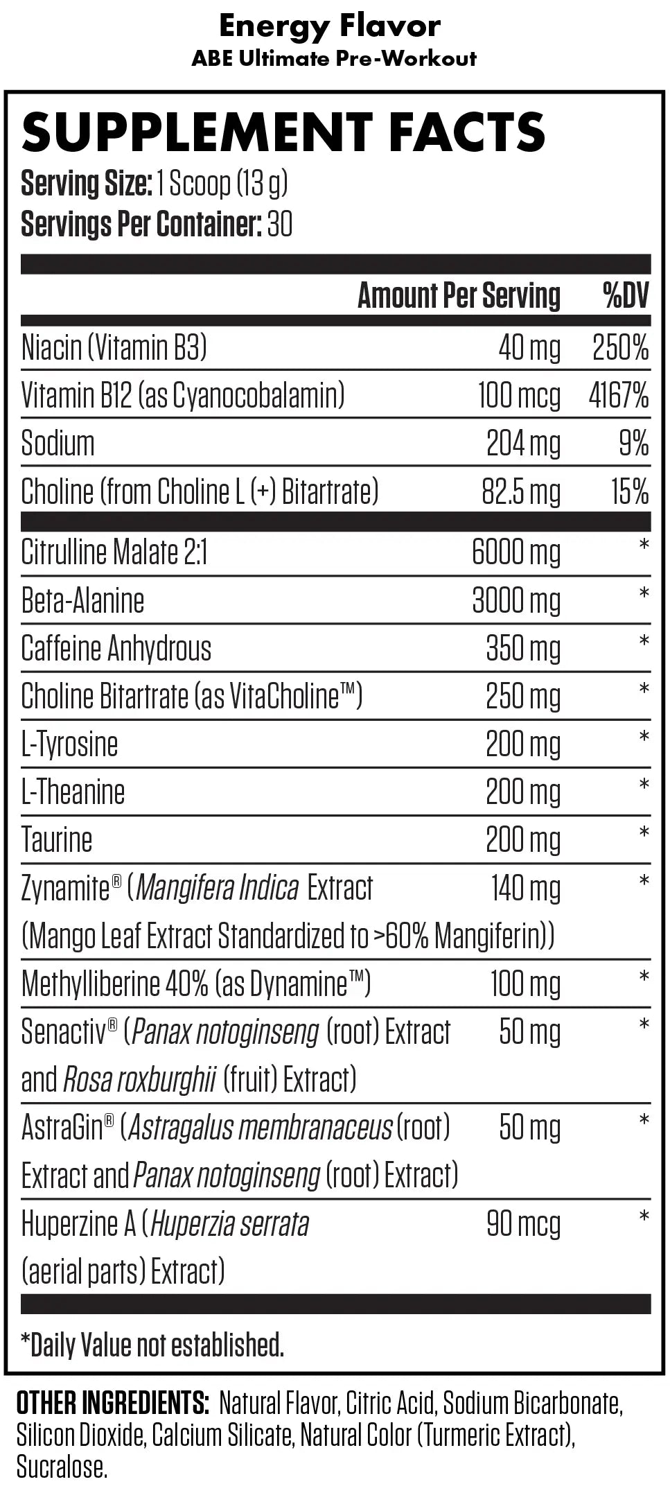 ABE Ultimate Pre-Workout