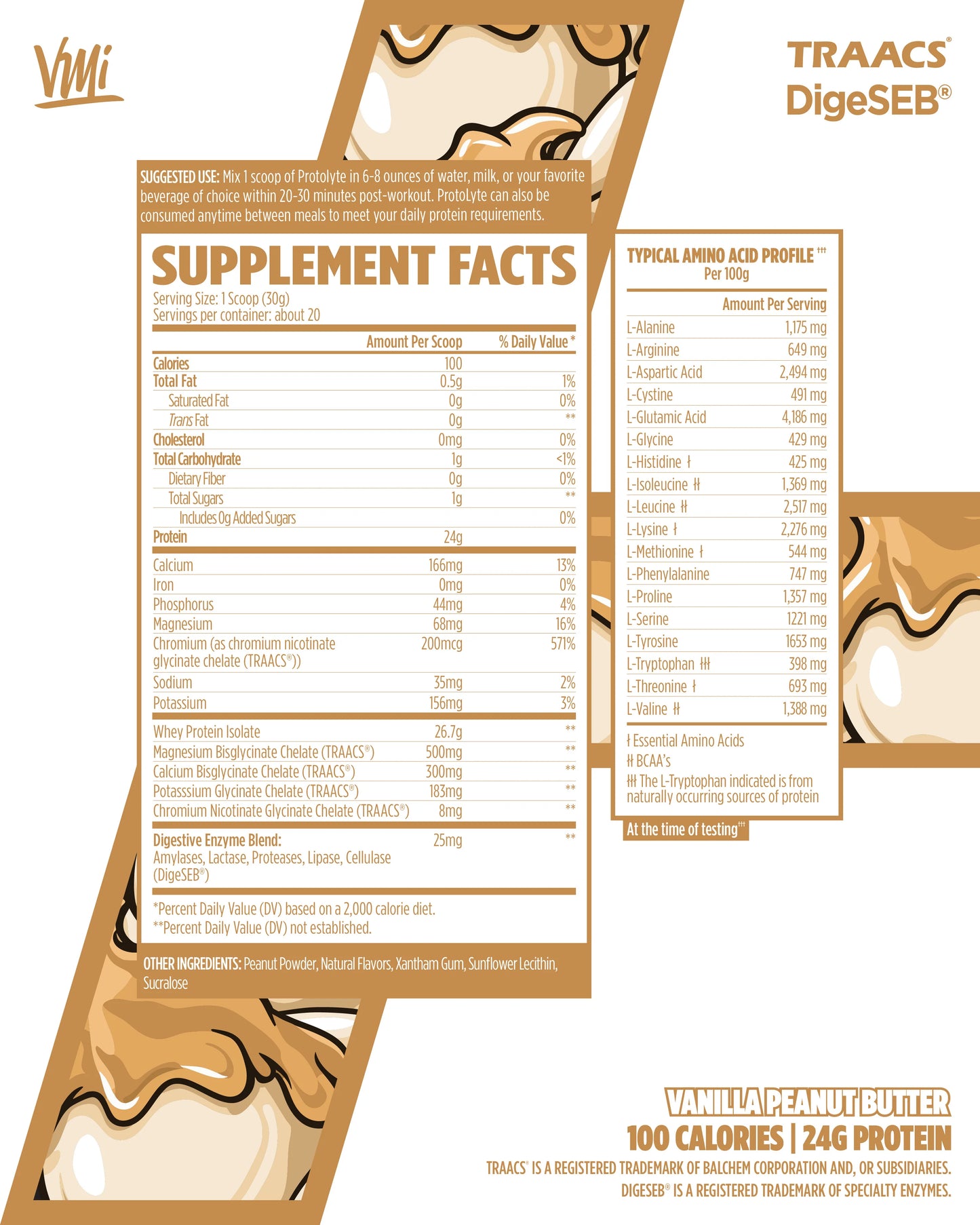 PROTOLYTE VANILLA PEANUT BUTTER