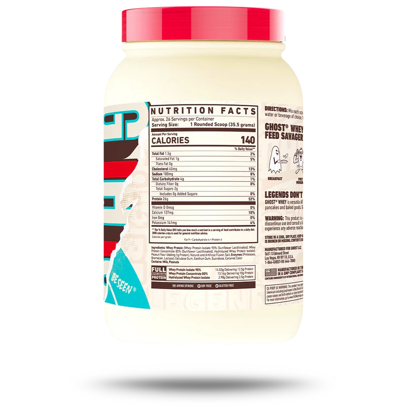 GHOST WHEY PEANUT BUTTER CEREAL MILK