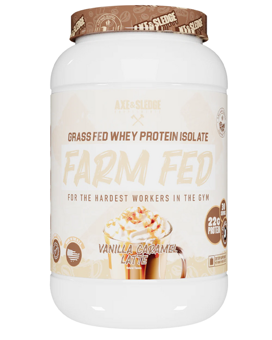FARM FED VANILLA CARAMEL LATTE