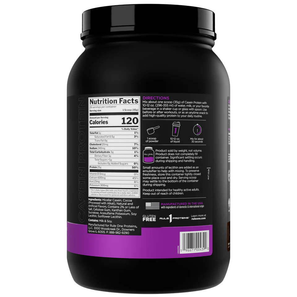 R1 CASEIN PROTEIN CHOCOLATE FUDGE