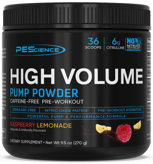 HIGH VOLUME PUMP POWDER RASPBERRY LEMONADE