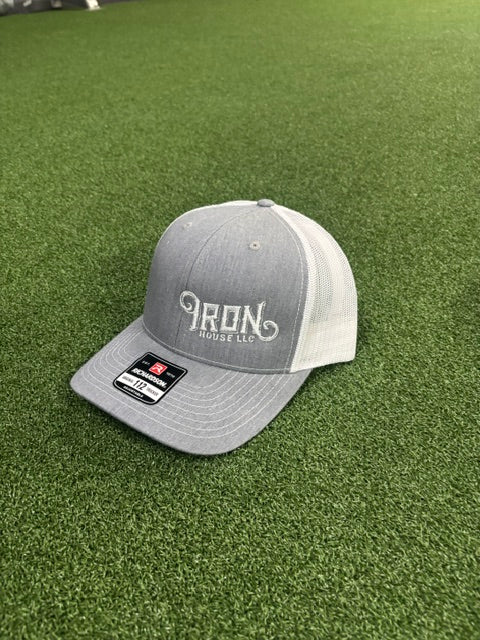 IRON HOUSE HAT HEATHER GREY/WHITE