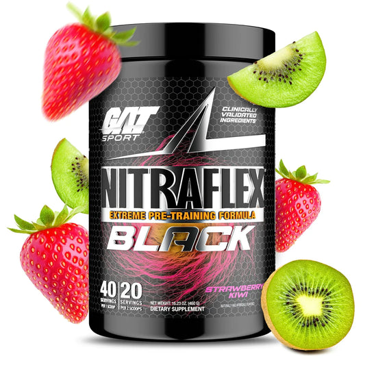 NITRAFLEX BLACK STRAWBERRY KIWI