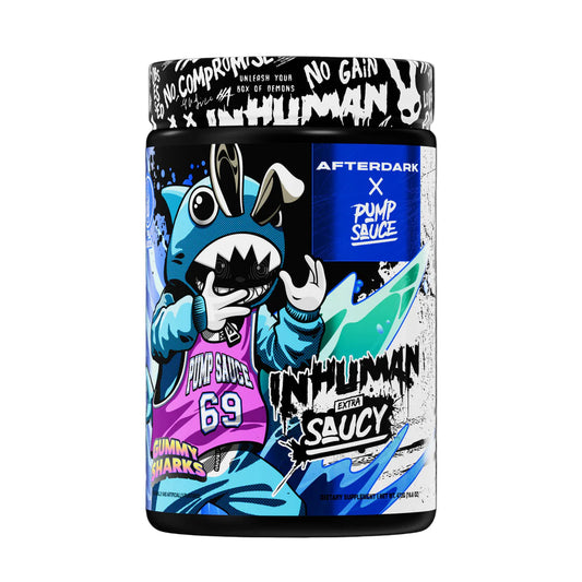 INHUMAN EXTRA SAUCY GUMMY SHARKS