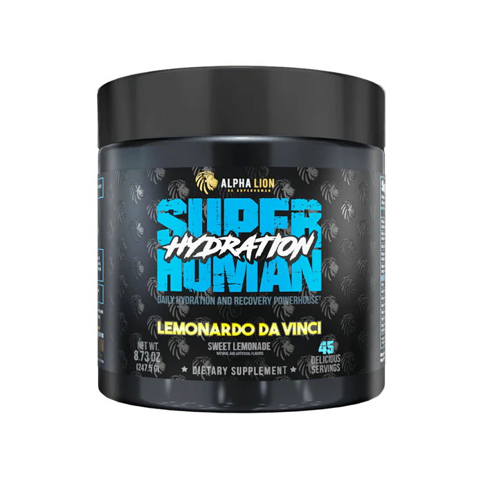 SUPER HUMAN HYDRATION LEMONARDO DA VINCI
