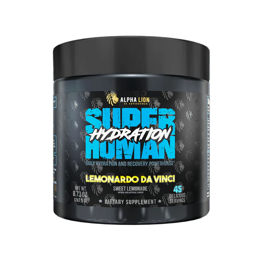 SUPER HUMAN HYDRATION LEMONARDO DA VINCI