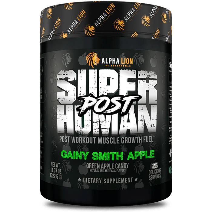 SUPER HUMAN POST GAINY SMITH APPLE