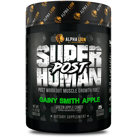 SUPER HUMAN POST GAINY SMITH APPLE