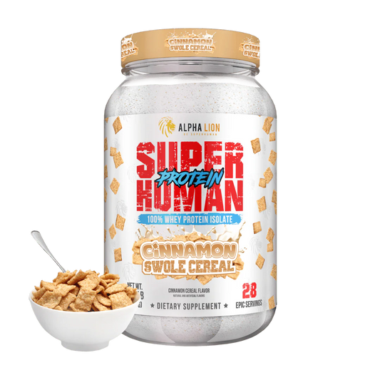 SUPER HUMAN PROTEIN CINNAMON SWOLE CEREAL