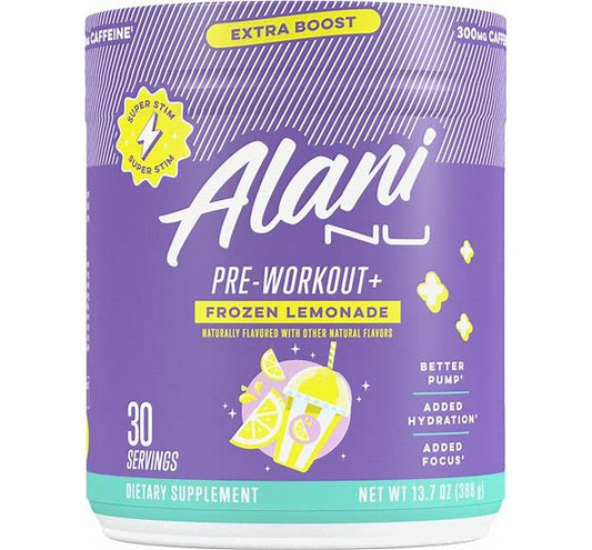 ALANI NU PRE WORKOUT+ FROZEN LEMONADE