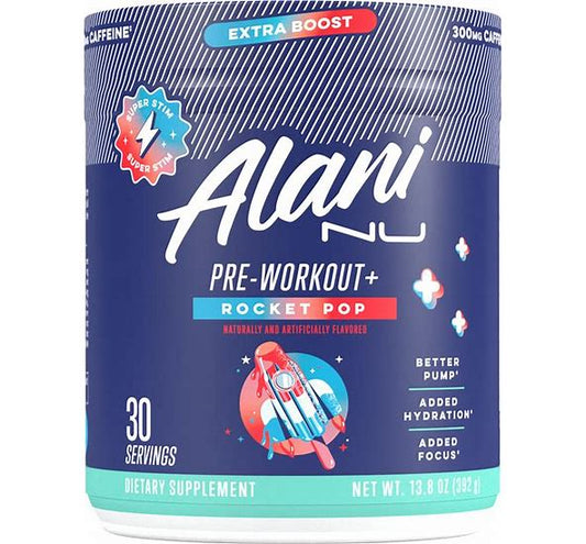 ALANI NU PRE WORKOUT+ ROCKET POP