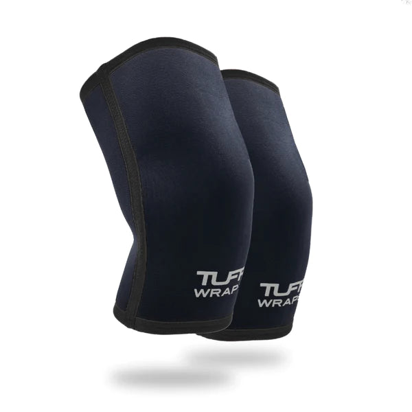TUFF 7mm Competition Knee Sleeves (All Black)