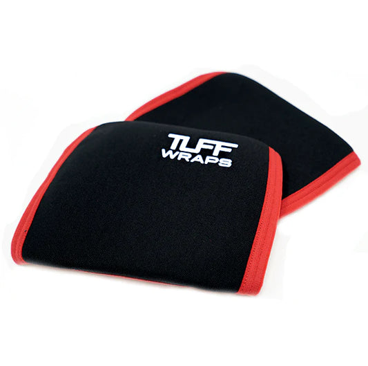 TUFF Elbow Sleeves 5mm Black/Red (pair)
