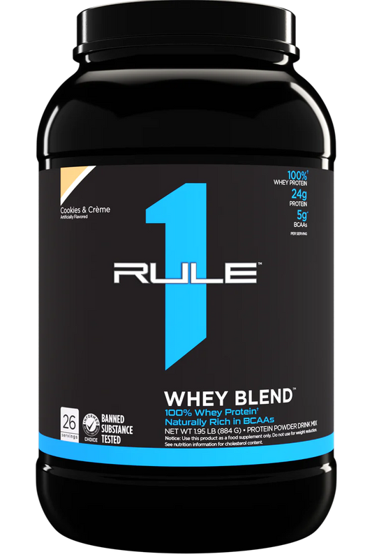 RULE 1 WHEY COOKIES AND CREME