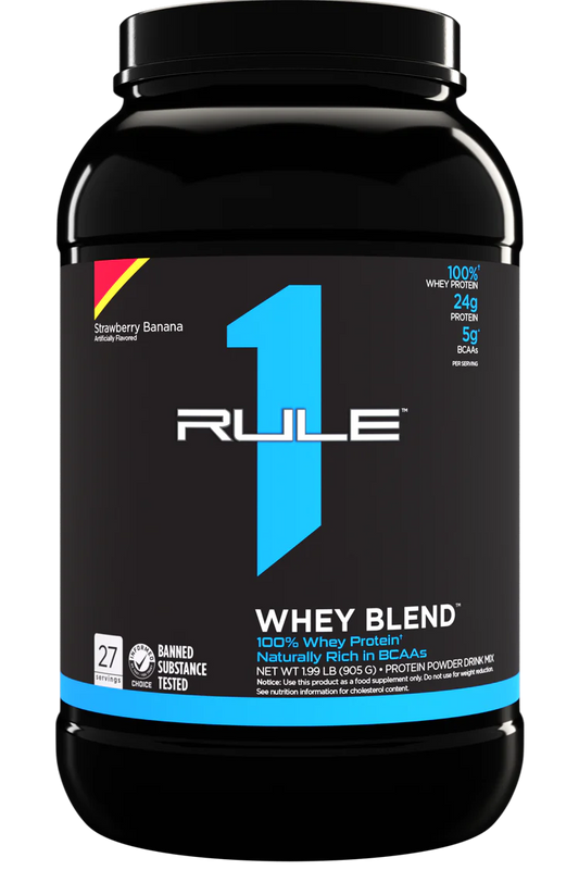 RULE 1 WHEY STRAWBERRY BANANA